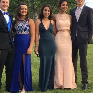 Midnight Blue Prom Dress